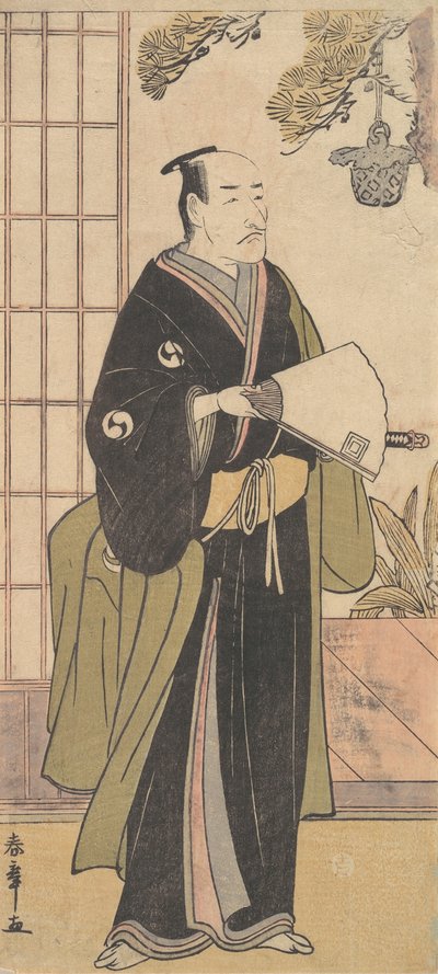 Il quinto Ichikawa Danjuro nel ruolo di Oboshi Yuranosuke, giugno 1783 da Shunsho