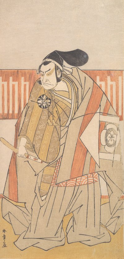 Il Primo Nakamura Nakazo nel Ruolo di Kudo Suketsune, probabilmente 1775 da Shunsho