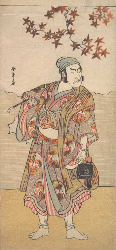 Il primo Nakamura Nakazo nel ruolo di Shimada no Hachizo da Shunsho