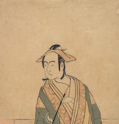 Il terzo Sawamura Sojuro nel ruolo di Soga no Juro, ca. 1779 da Shunsho
