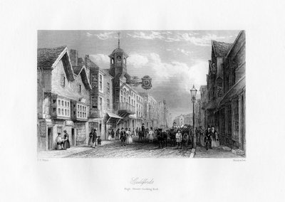 High Street di Guildford, Guildford, Surrey da Shury and Son