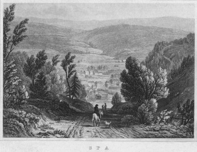 Spa, 1850 da Shury and Son