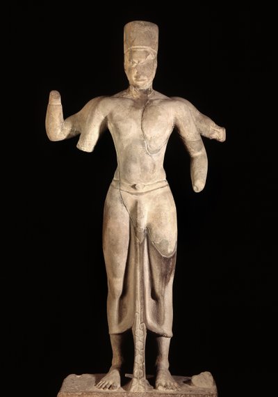 Il famoso Vishnu da Amphoe Takua Pa, VIII-IX secolo da Siamese School