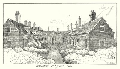 Case di Carità a Lyford, Berks da Sidney Heath