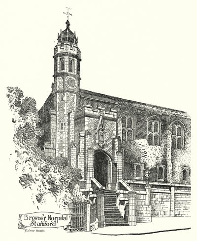 Ospedale di Browne, Stamford da Sidney Heath