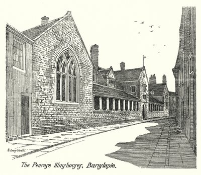 Case di Carità di Penrose, Barnstaple da Sidney Heath