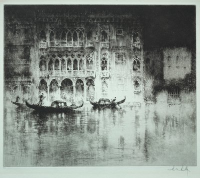 Serie Veneziana: No. 1, Palazzo Ca d