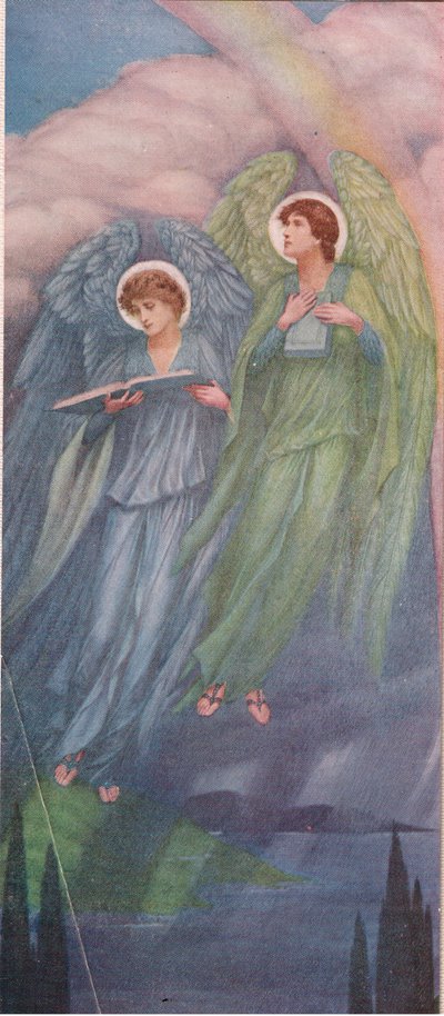 Gli angeli registratori, sempre più deboli le linee nere iniziano a tremare da Sidney Meteyard