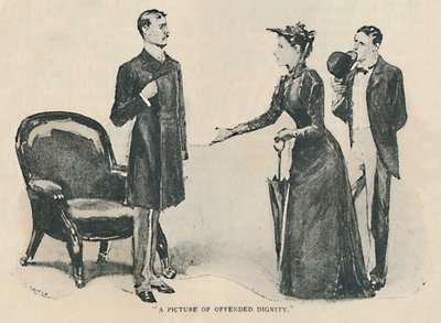 Un quadro di dignità offesa, 1892 da Sidney Paget