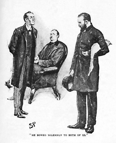 Si inchinò solennemente a entrambi noi, 1892 da Sidney Paget