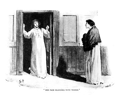 Il suo volto sbiancato dal terrore, 1892 da Sidney Paget