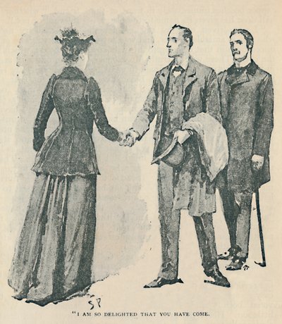 Sono così felice che tu sia venuto, 1892 da Sidney Paget