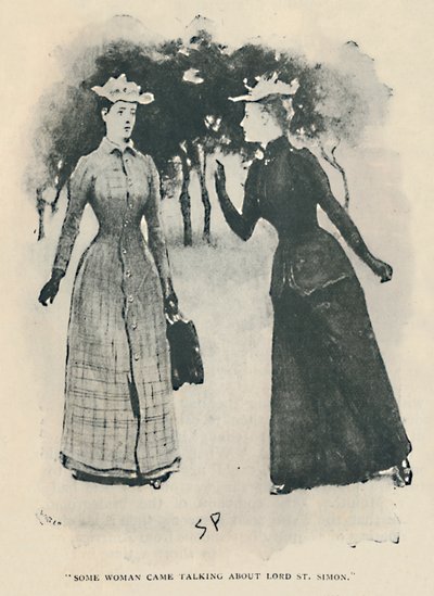 Una donna parlava di Lord St. Simon, 1892 da Sidney Paget