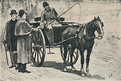 Siamo scesi, abbiamo pagato il nostro biglietto, 1892 da Sidney Paget