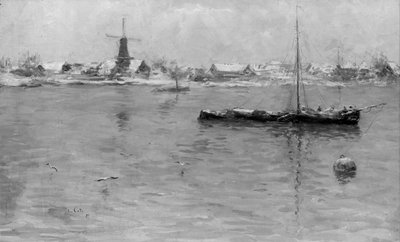 Dordrecht in inverno da Siebe Johannes ten Cate
