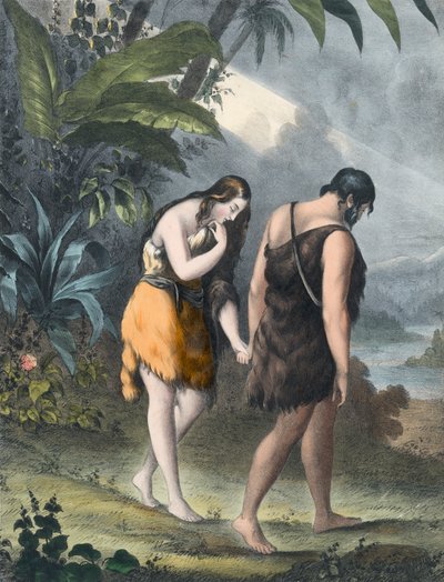 Adamo ed Eva cacciati dal Paradiso da Siegfried Detler Bendixen