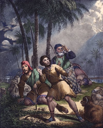 Annuncio di Cristo ai pastori ebrei da Siegfried Detler Bendixen