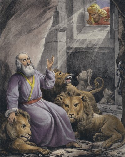 Daniele nella fossa dei leoni da Siegfried Detler Bendixen