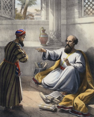 Eliseo e Ghehazi da Siegfried Detler Bendixen