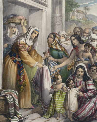Le buone opere e le elemosine di Tabita da Siegfried Detler Bendixen