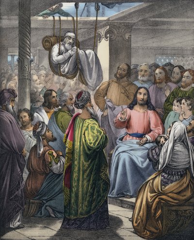 Il paralitico portato da Cristo dai suoi amici da Siegfried Detler Bendixen