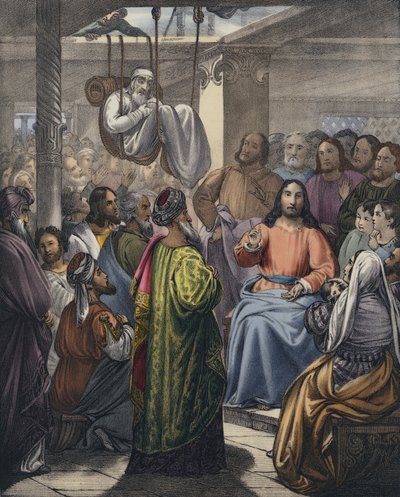Il paralitico portato a Cristo dai suoi amici da Siegfried Detler Bendixen