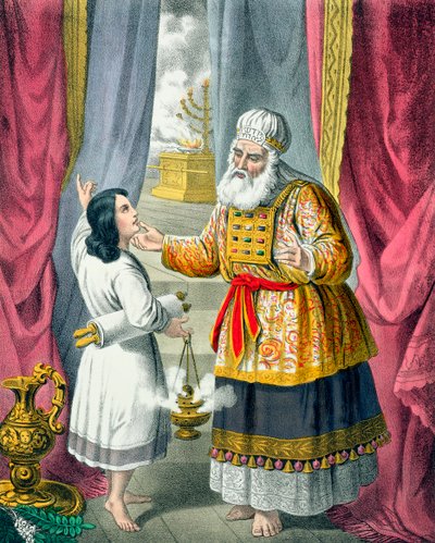 Eli interroga Samuele riguardo alla sua visione da Siegfried Detlev Bendixen