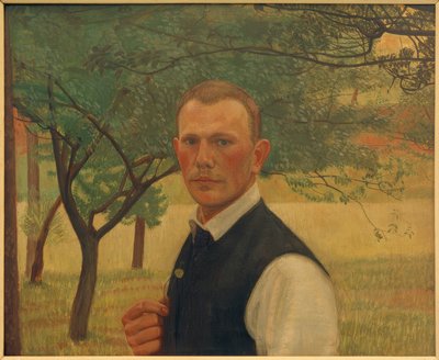 Autoritratto nel verde da Siegfried von Leth