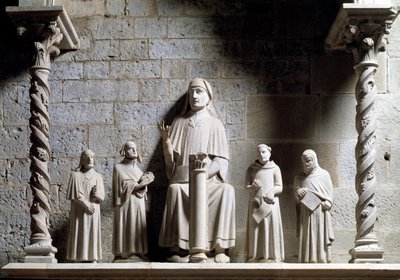 Rappresentazione di Guittone Sinibaldi da Sienese School