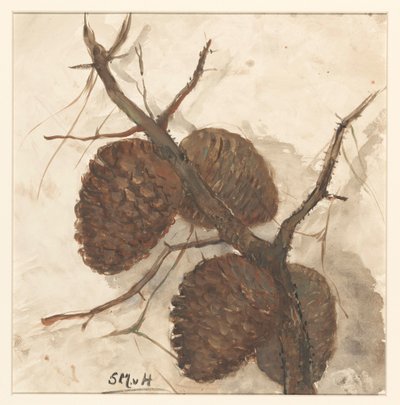 Pigne su un ramo da Sientje Mesdag van Houten
