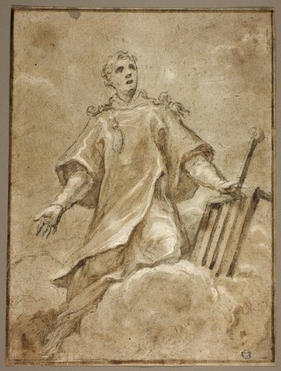 San Lorenzo in gloria da Sigismondo Caula