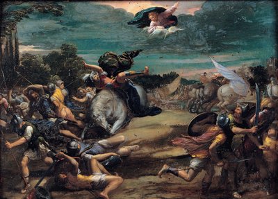 La conversione sulla via di Damasco, 1590-1595 da Sigismondo Scarsellino