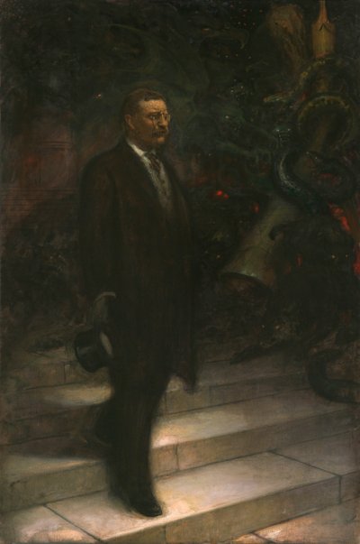 Theodore Roosevelt, c. 1908-1910 da Sigismund De Ivanowski