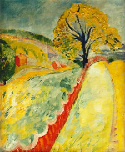 Un paesaggio esteso da Sigrid Hjerten