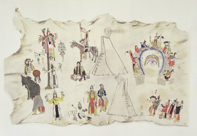La danza del sole degli Shoshone e il culto del Peyote da Silver Horn
