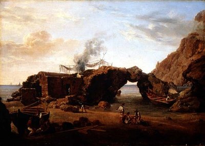Paesaggio roccioso a Capri da Silvestr Fedosievich Shchedrin
