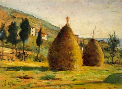 Covoni al sole da Silvestro Lega