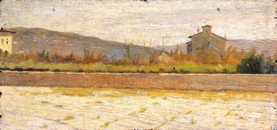 Paesaggio di Modigliana, di Silvestro Lega da Silvestro Lega
