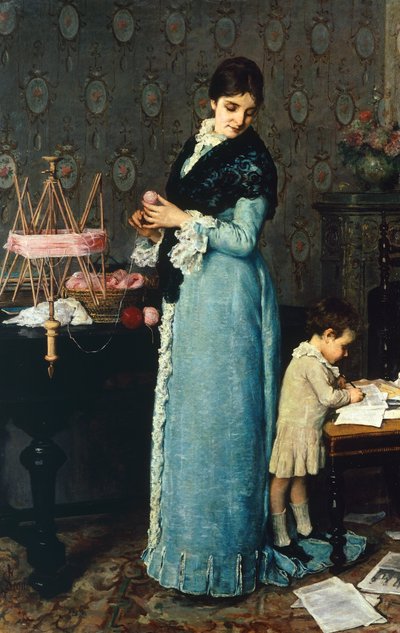Madre, di Silvestro Lega da Silvestro Lega
