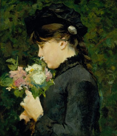 Ritratto di Eleonora Tommasi da Silvestro Lega