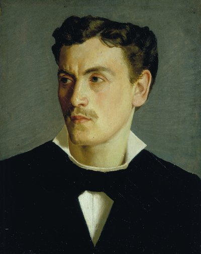 Ritratto di un giovane uomo, c.1855 da Silvestro Lega