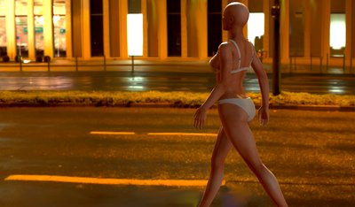 Schemi urbani: Riflessione notturna da Silvia Martini