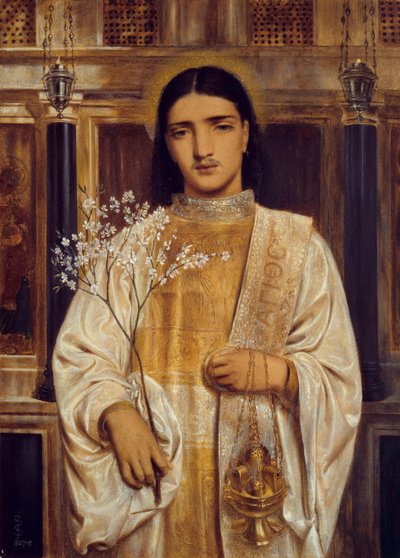 Un santo della Chiesa orientale da Simeon Solomon