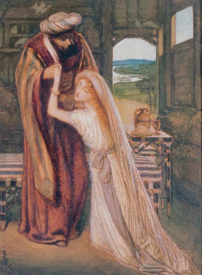 Ruth e Boaz da Simeon Solomon