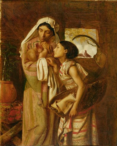 La madre di Mosè da Simeon Solomon