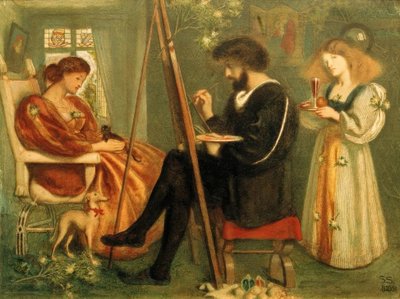 Il piacere del pittore da Simeon Solomon