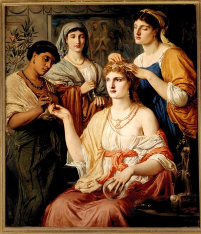 La toilette di una dama romana da Simeon Solomon
