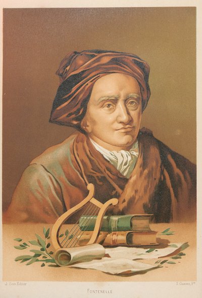 Ritratto di Bernard le Bovier de Fontenelle da Simón Gómez
