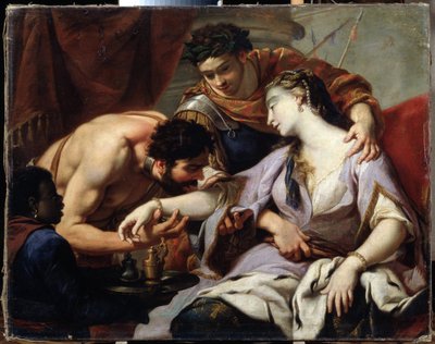 Regina e schiava da Simon (circle of) Vouet