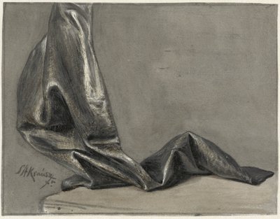 Studio di drappeggio da Simon Andreas Krausz